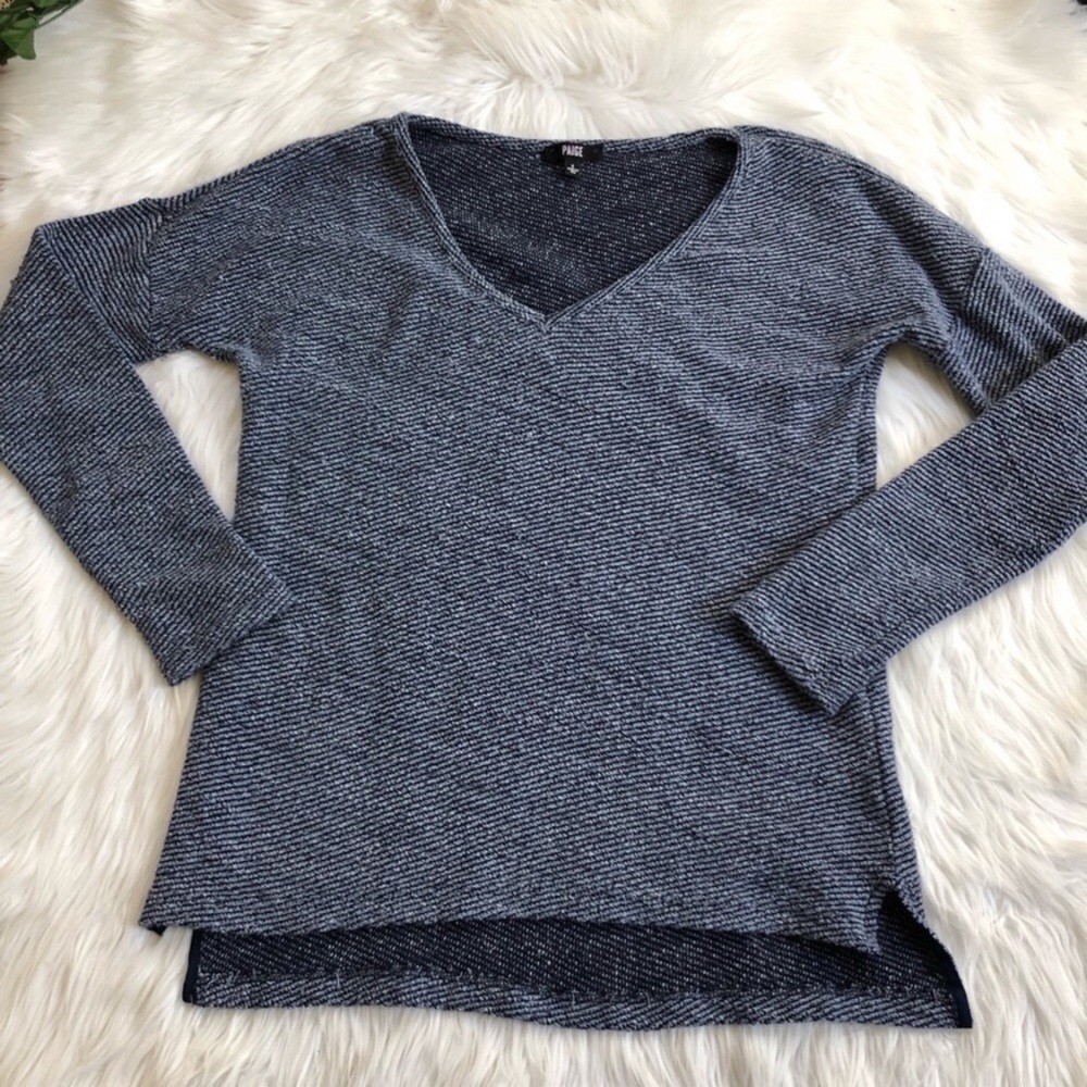 PAIGE Martine Sweater in Dark Ink Blue S - Picture 2 of 7